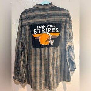 Rad Olive Cleveland Browns Flannel